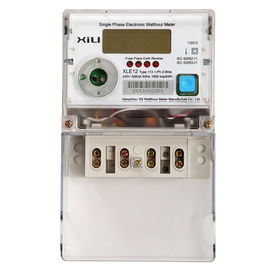 Wielofunkcyjny kredytowy licznik energii elektrycznej / poliwęglanowy licznik godzinowy AC 230 V