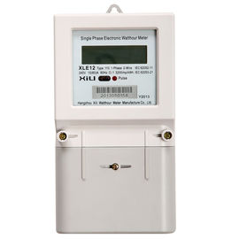Domowe jednofazowe liczniki energii elektrycznej z wyświetlaczem LCD, klasa A lub B wysoka precyzja