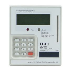 Licznik energii prepaid PLC wykorzystujący kartę inteligentną do użytku domowego / komunalnego